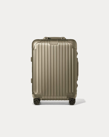 Rimowa Original Cabin Aluminium Titanium Luggage