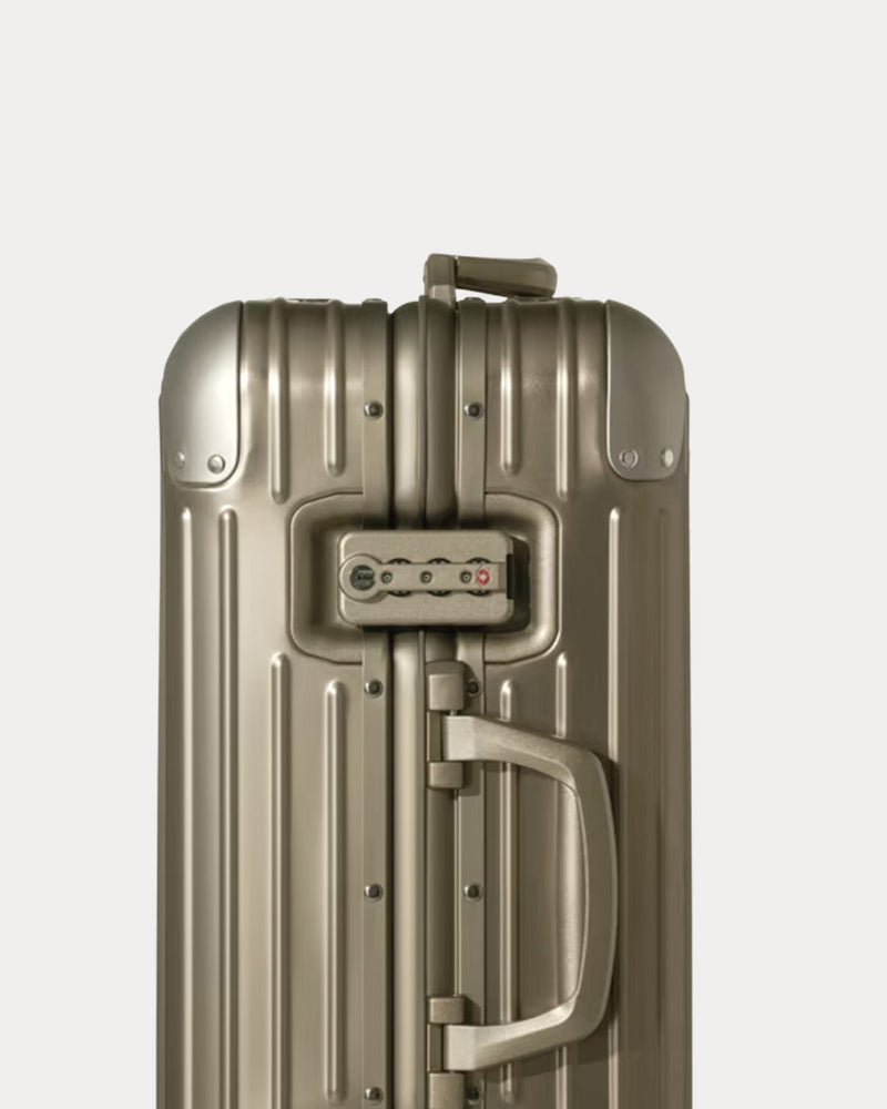 Rimowa Original Cabin Aluminium Titanium Luggage - 3