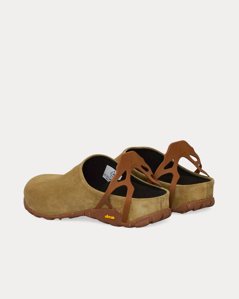 ROA Fedaia Suede Aloe Mules - 3