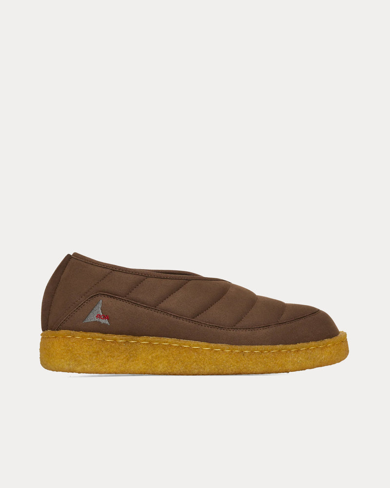 ROA Nuvolau Brown / Gum Slip Ons - 1