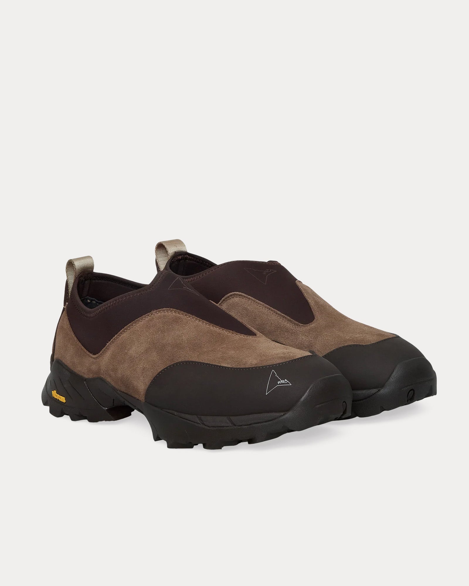 ROA - Brown Slip On Sneakers