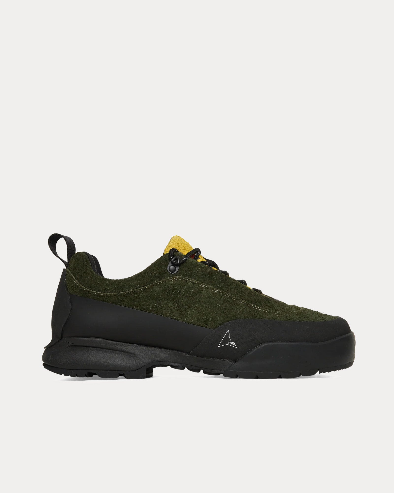 ROA Cingino Olive / Yellow Low Top Sneakers - 1