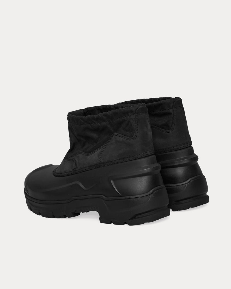 ROA Low Top Rubber Black Boots - 3