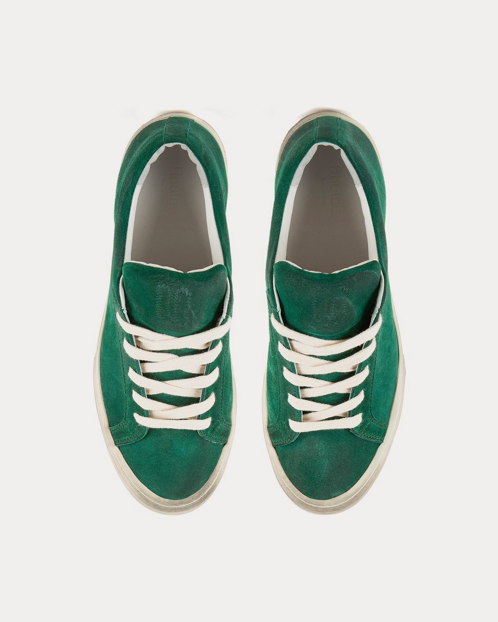 Roulais Haze Kelly Green Low Top Sneakers - 2