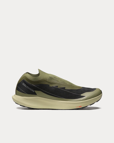 Salomon Pulsar Reflective Advanced Olive Night / Alfalfa / Deep Lichen Green Slip On Sneakers