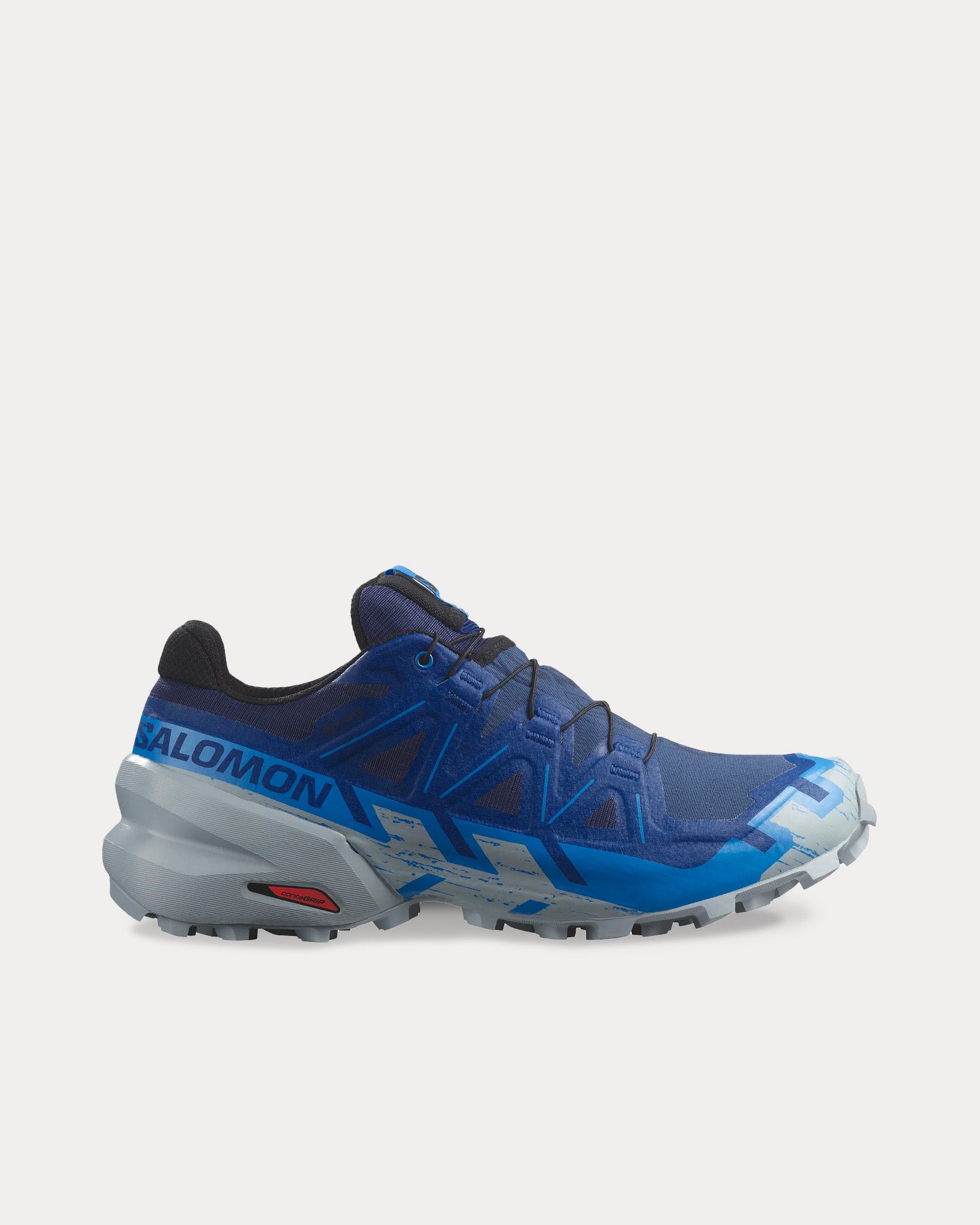 Salomon Speedcross 6 Gore-Tex Blue Print / Ibiza Blue / Quarry Running Shoes - 1