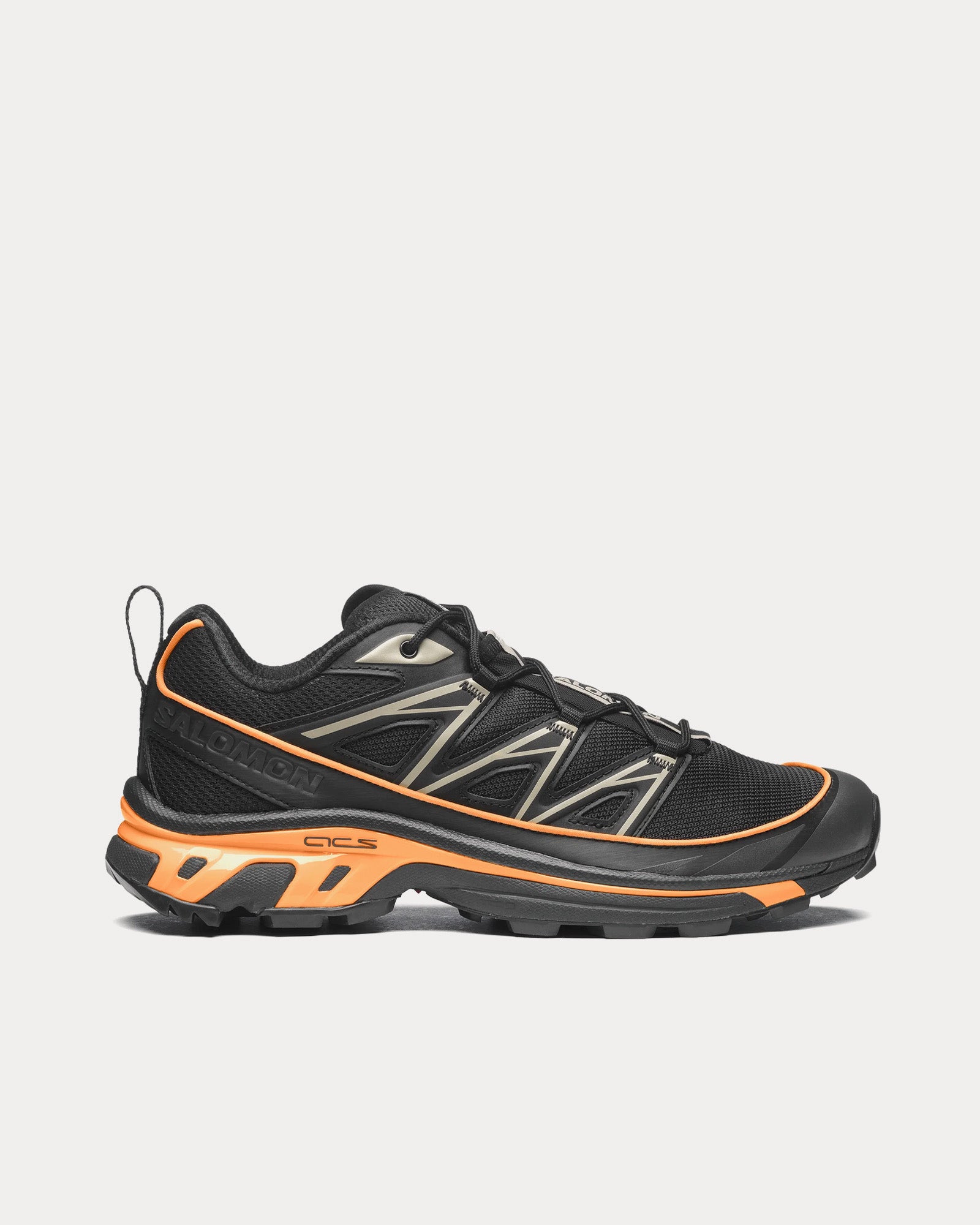 Salomon XT-6 Expanse Black / Papaya / White Pepper Low Top Sneakers - 1