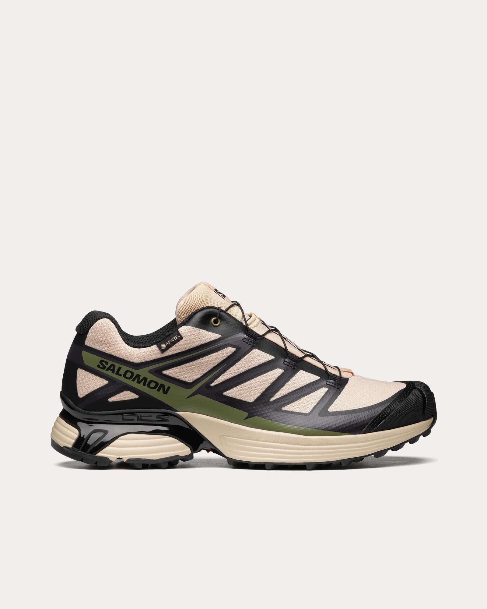 XT-Pathway Gore-Tex Cement / Deep Lichen Green / Black Low Top Sneakers