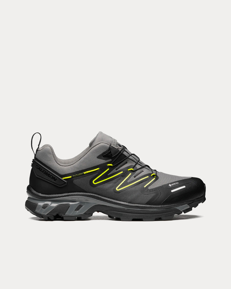 Salomon XT-Rush 2 Gore-Tex Pewter / Black / Safety Yellow Low Top Sneakers - 1