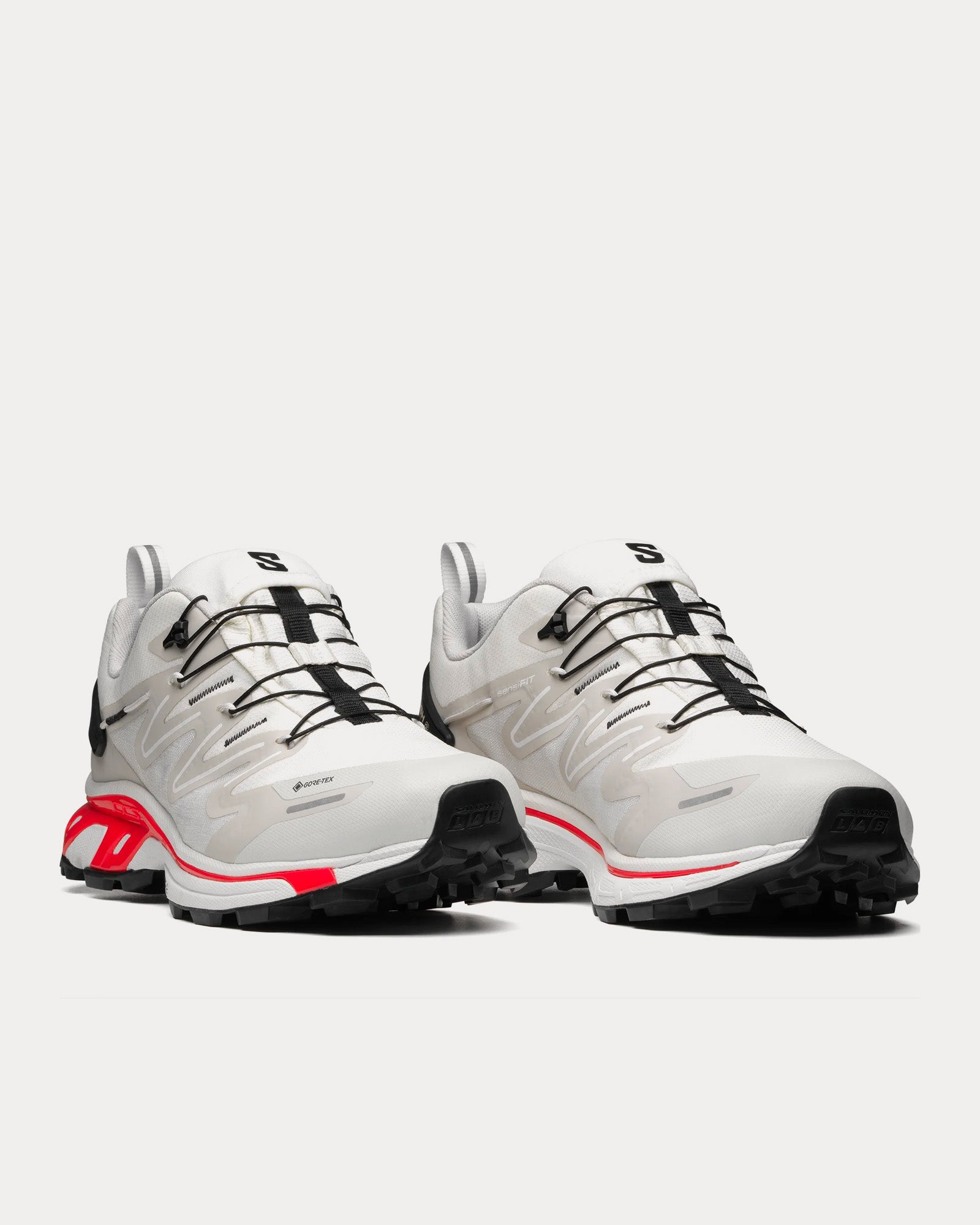 Salomon XT-Rush 2 Gore-Tex White / Lunar Rock / Poppy Red Low Top Sneakers - 3