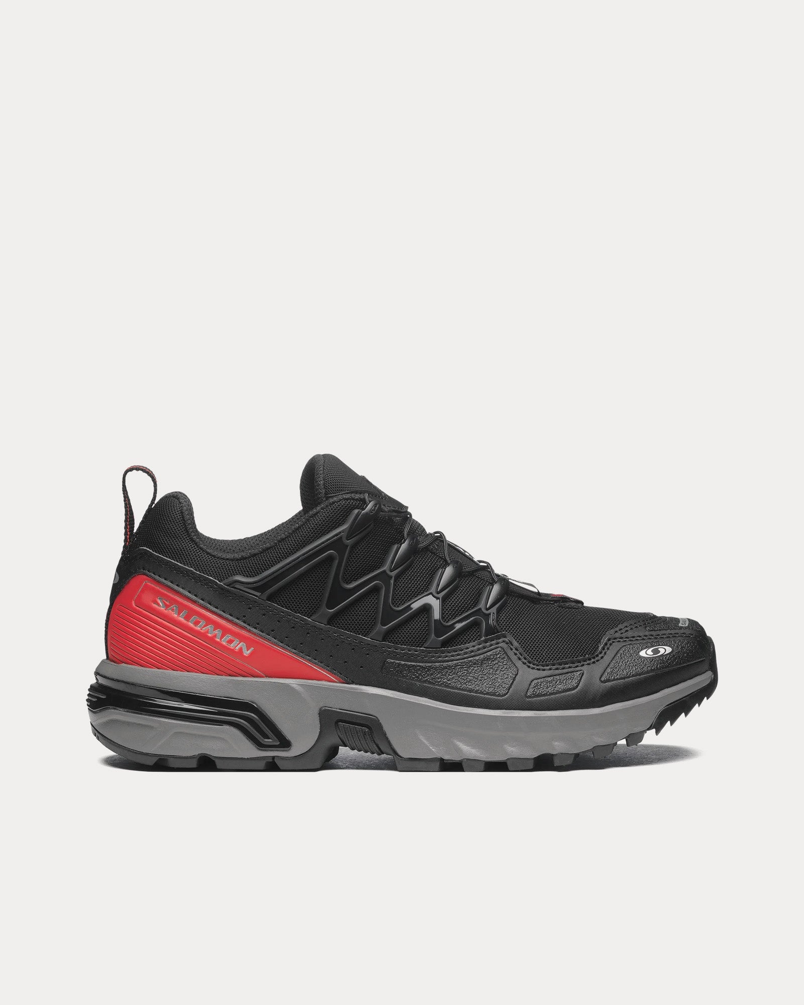 Salomon ACS + Black / Aurora Red / White Low Top Sneakers - 1