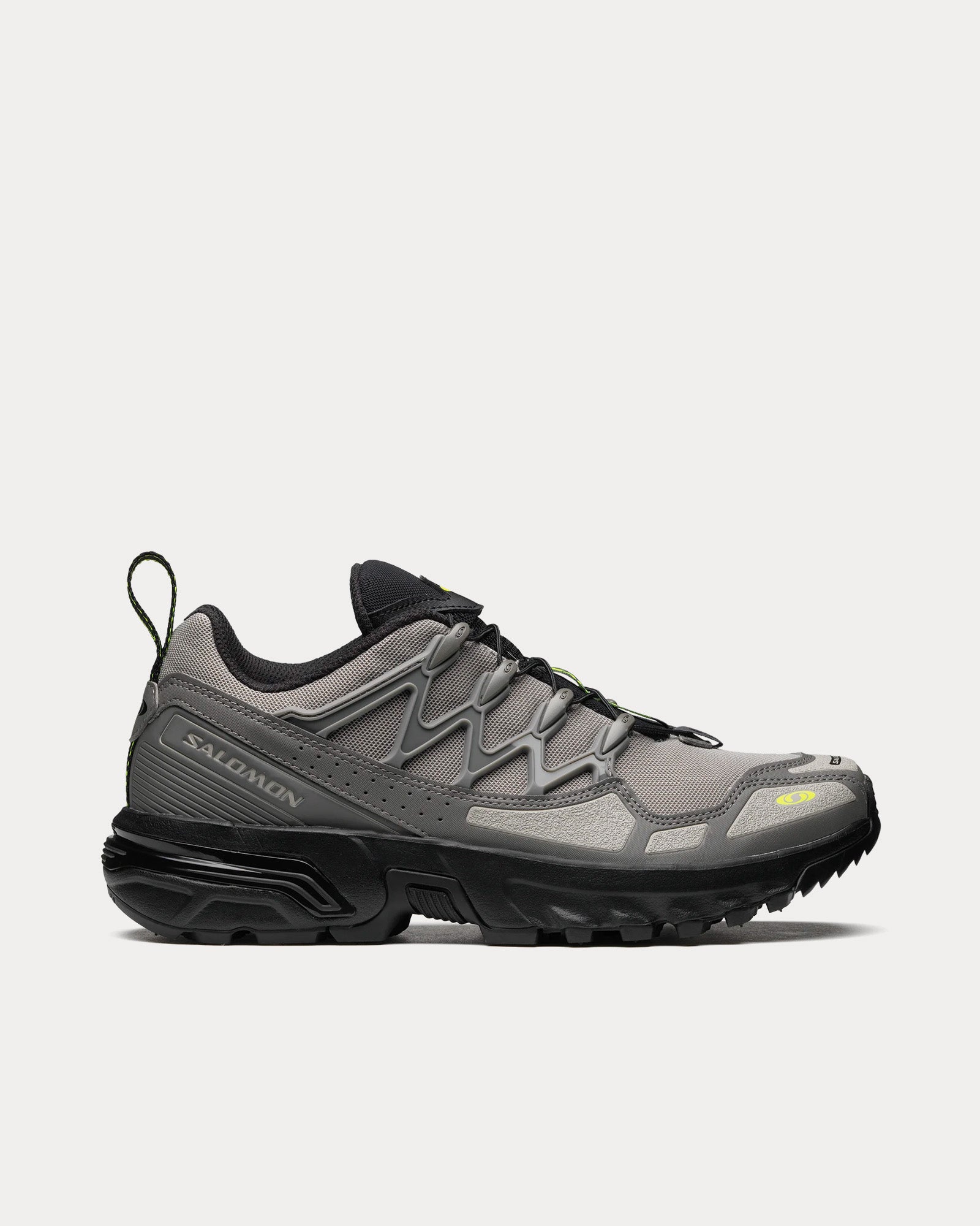 Salomon ACS + Pewter / Black / Safety Yellow Low Top Sneakers - 1