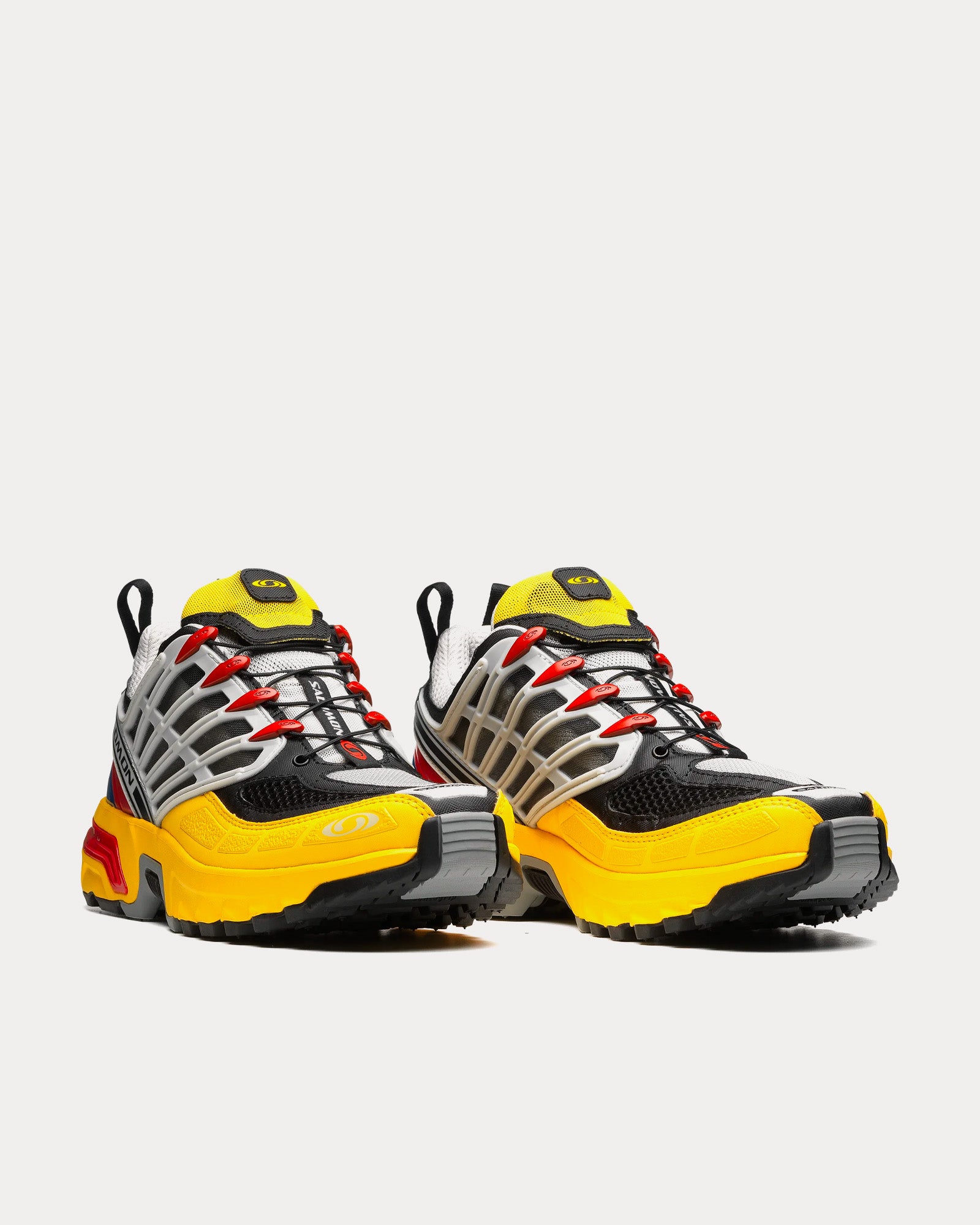 Salomon ACS Pro Black / Lemon / High Risk Red Low Top Sneakers - 3