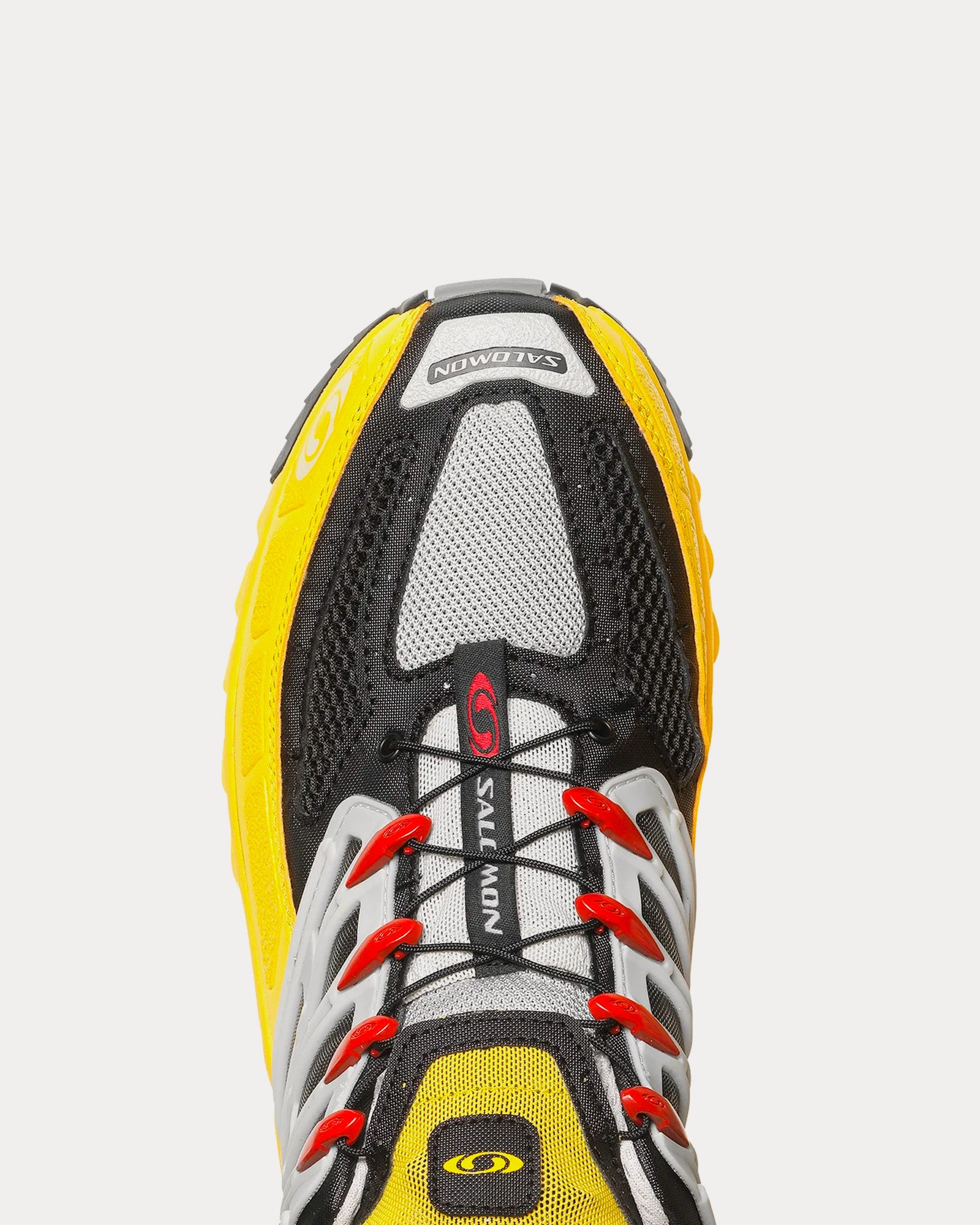 Salomon ACS Pro Black / Lemon / High Risk Red Low Top Sneakers - 6