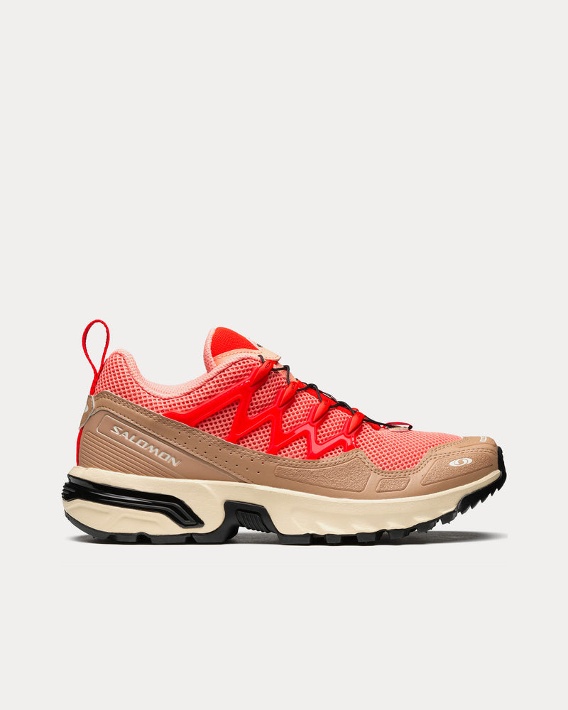 Salomon ACS + OG Natural / Shortbread / Poppy Red Low Top Sneakers - 1