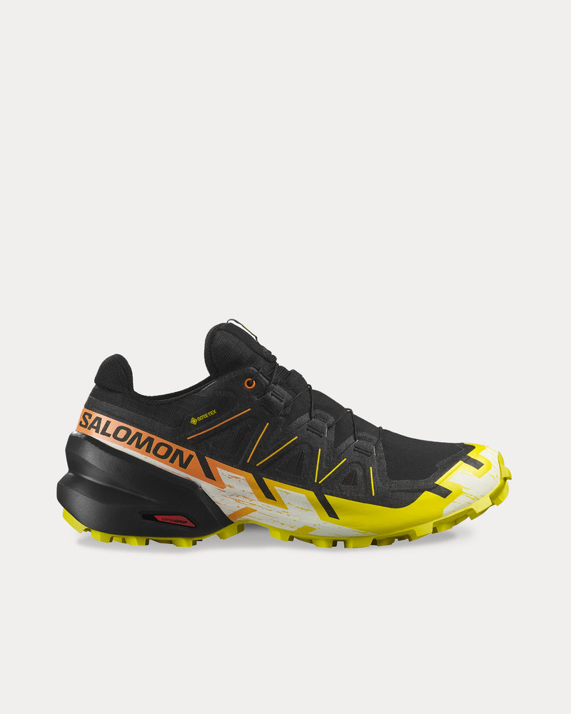 Salomon Speedcross 6 Gore-Tex Black / Sulphur Spring / Bird Of Paradise Running Shoes - 1