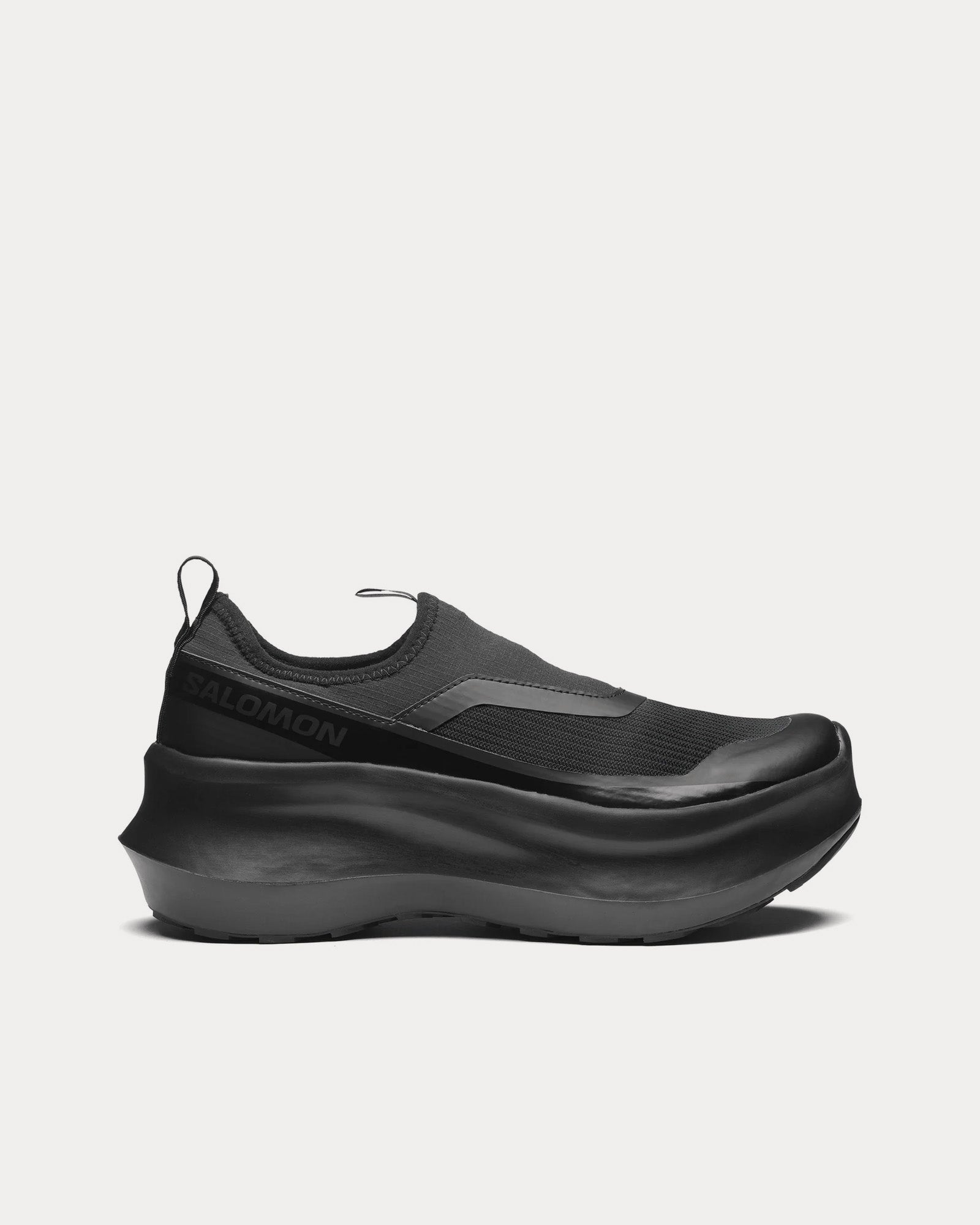 Salomon x Comme des Garçons Platform Black Slip On Sneakers - 1