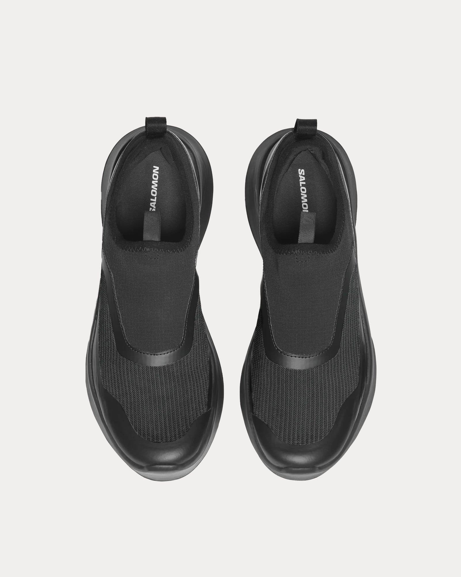 Salomon x Comme des Garçons Platform Black Slip On Sneakers - 2