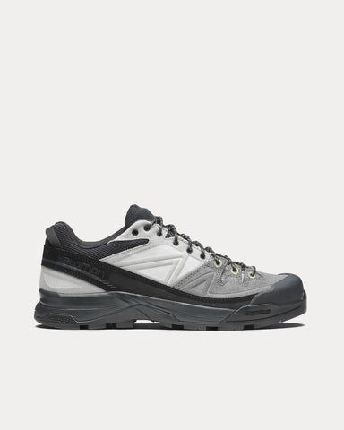 Salomon X-Alp Leather Black / Castlerock / Dark Citron Low Top Sneakers