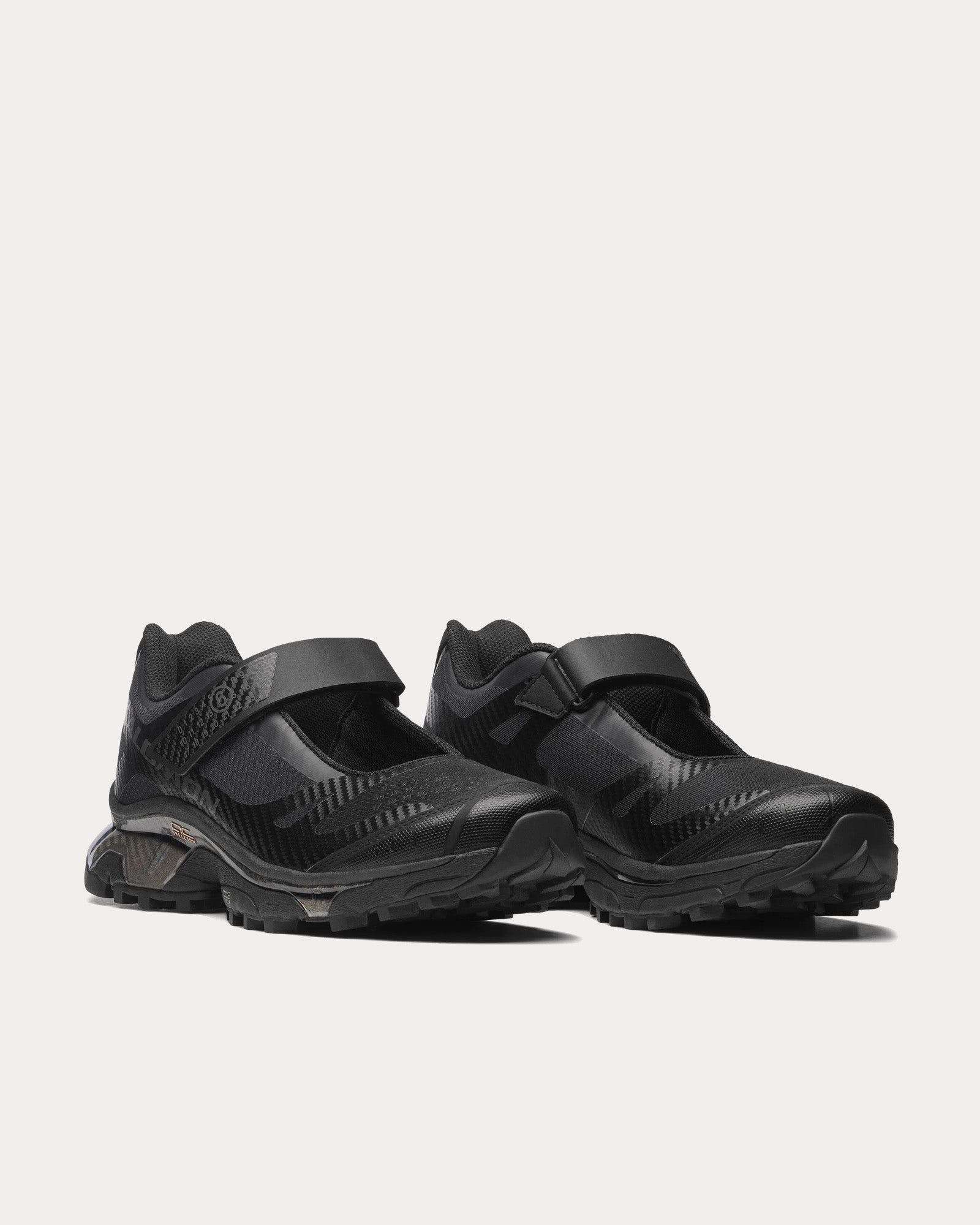 Salomon x MM6 Maison Margiela XT-Mary J Black / Soft Clay Slip On Sneakers - 3