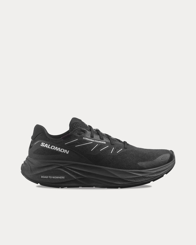 Salomon x Pas Normal Studios Aero Glide 2 Black Running Shoes - 1