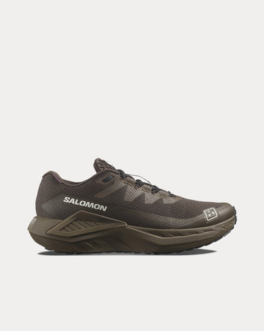 Salomon x Pas Normal Studios DRX Defy Grvl Earth Brown / Wren / Dark Navy Running Shoes