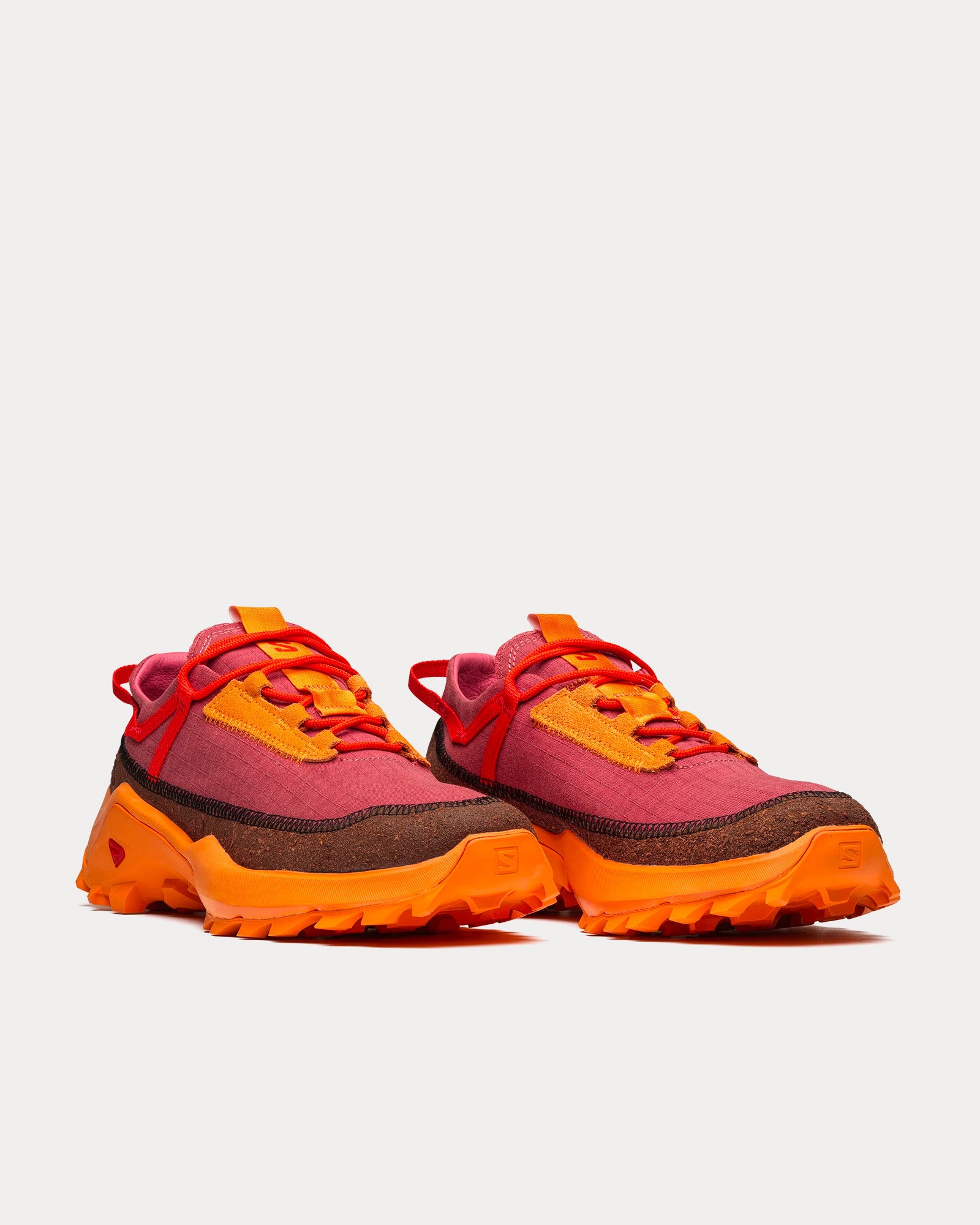 Salomon x Ranra Cross Pro Better Turmeric / Blazing Orange / Scarlet Ibis Low Top Sneakers - 4