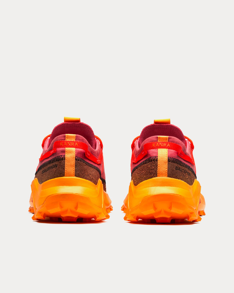 Salomon x Ranra Cross Pro Better Turmeric / Blazing Orange / Scarlet Ibis Low Top Sneakers - 3