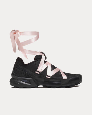 Salomon x Sandy Liang Speedcross Ribbon Black / Black / Cloud Pink Low Top Sneakers