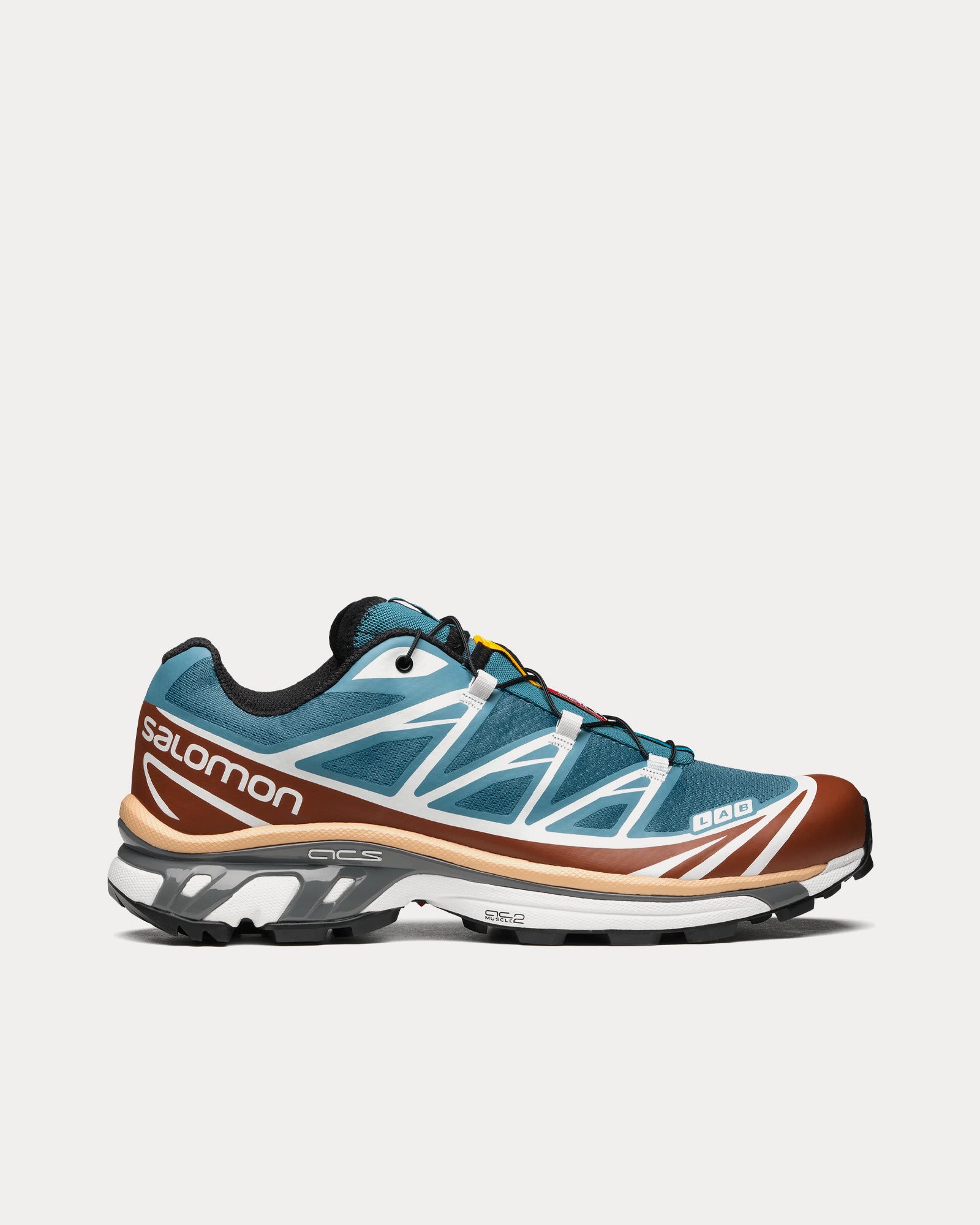 Salomon XT 6 Aegean Blue Tortoise Shell Hazelnut Low Top