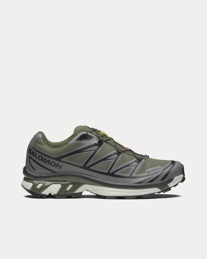 Salomon XT-6 Gore-Tex Olive Night / Sedona Sage / Black Low Top Sneakers - 1