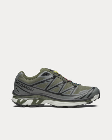 Salomon XT-6 Gore-Tex Olive Night / Sedona Sage / Black Low Top Sneakers