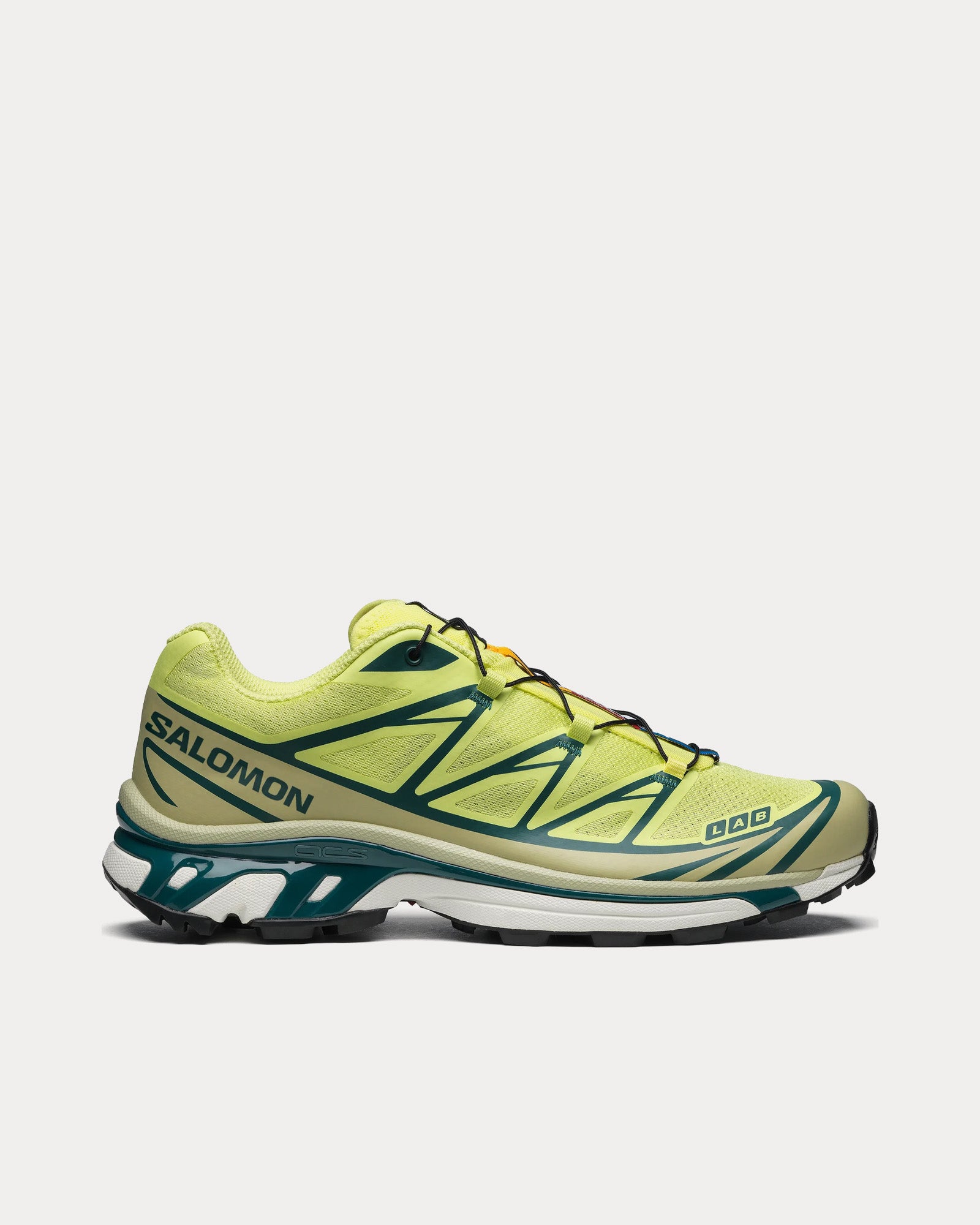 Salomon XT-6 Sunny Lime / Southern Moss / Atlantic Deep Low Top Sneakers - 1