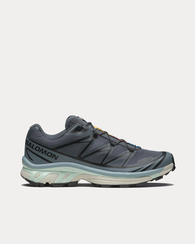 Salomon XT-6 Turbulence / Trooper / Clearly Aqua Pink Low Top Sneakers