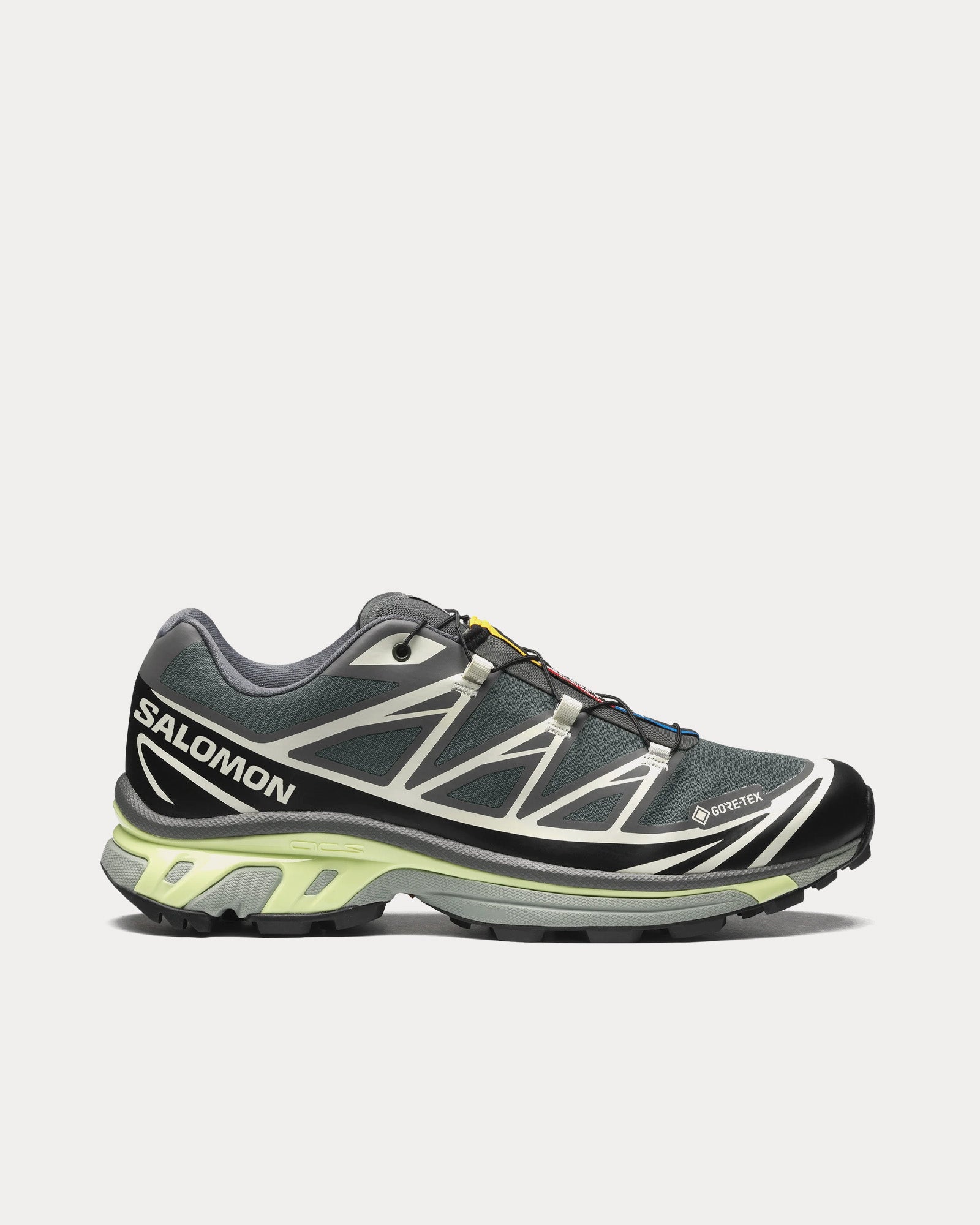 Salomon XT-6 Gore-Tex Urban Chic / Black / Lime Cream Low Top Sneakers - 1