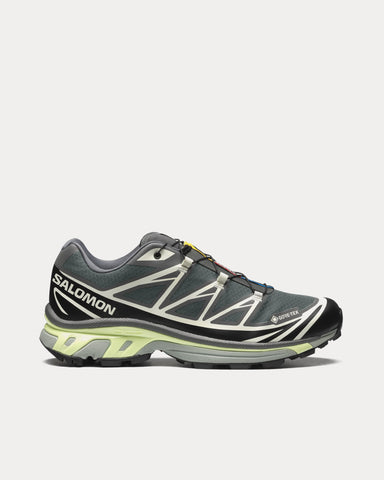 Salomon XT-6 Gore-Tex Urban Chic / Black / Lime Cream Low Top Sneakers