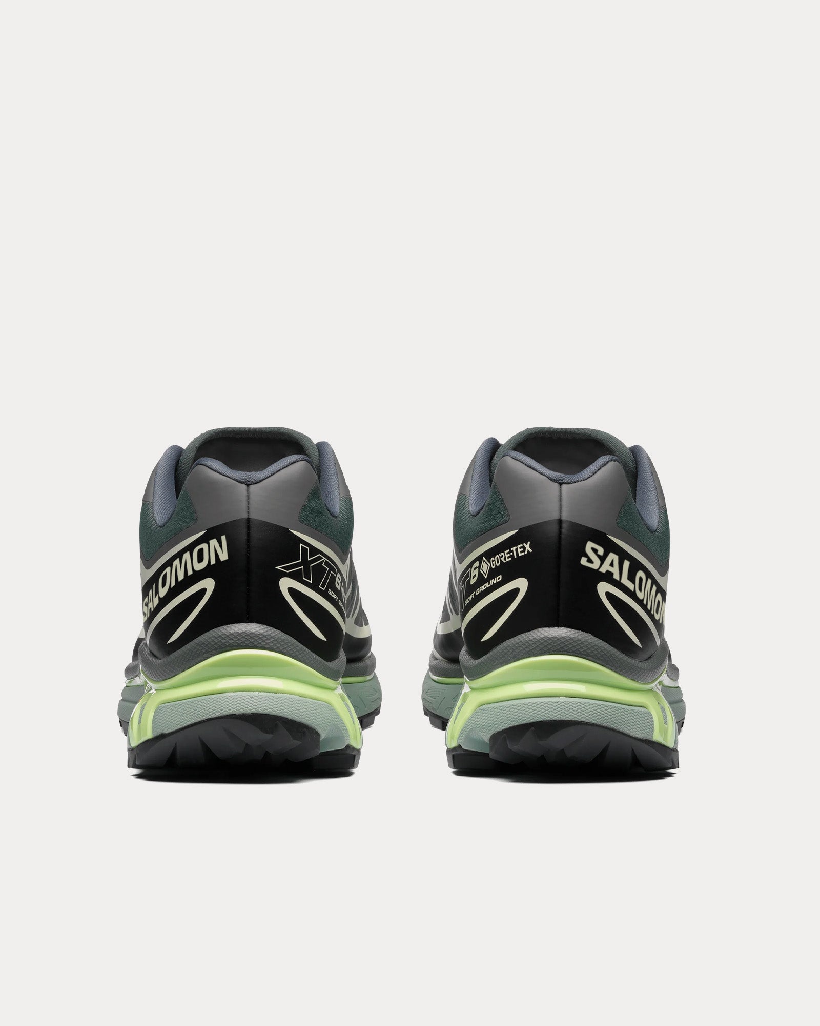 Salomon XT-6 Gore-Tex Urban Chic / Black / Lime Cream Low Top Sneakers - 4