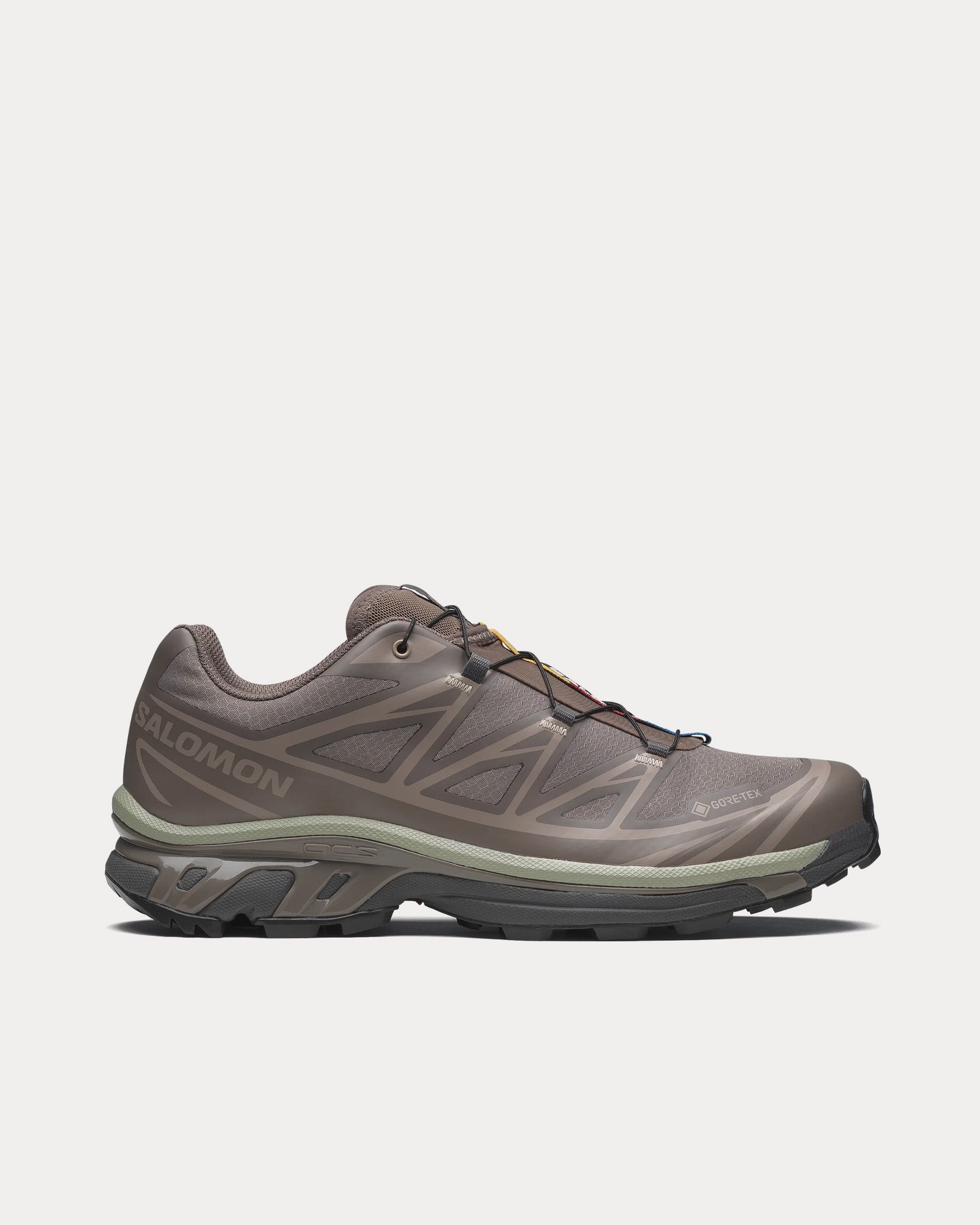 Salomon XT-6 Gore-Tex Iron / Etherea / Seagrass Low Top Sneakers - 1