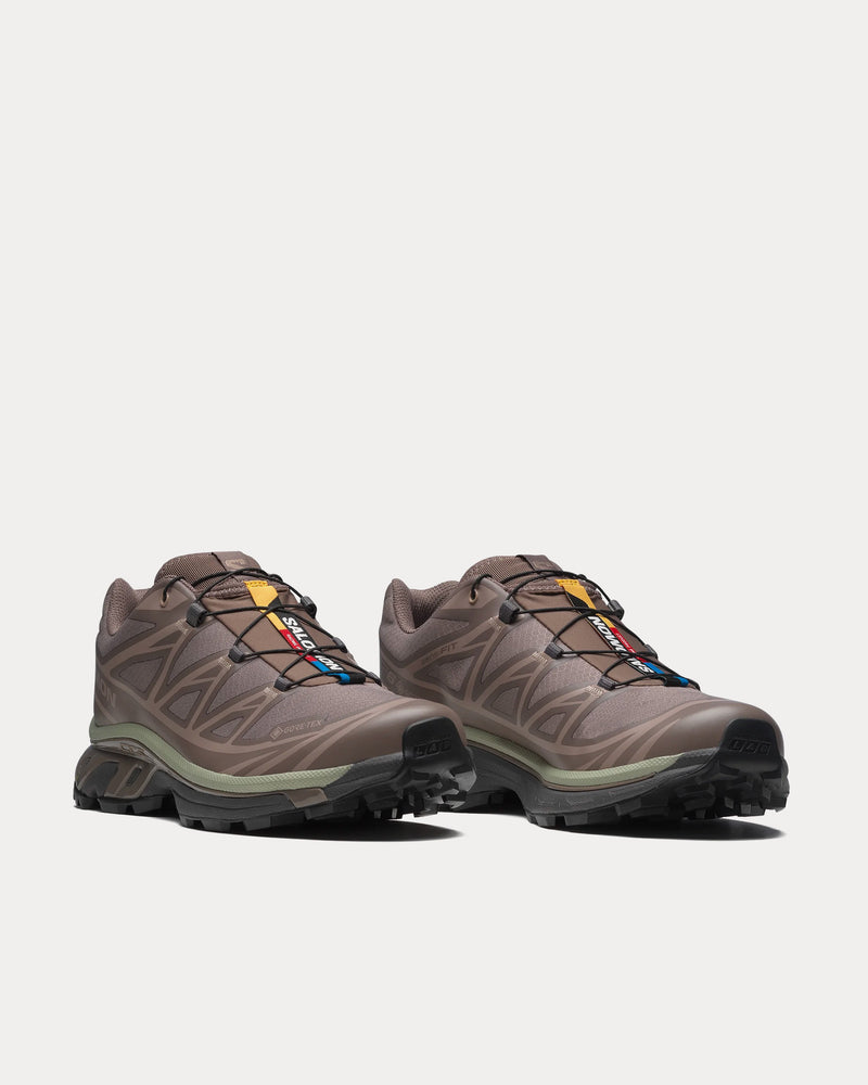 Salomon XT-6 Gore-Tex Iron / Etherea / Seagrass Low Top Sneakers - 3