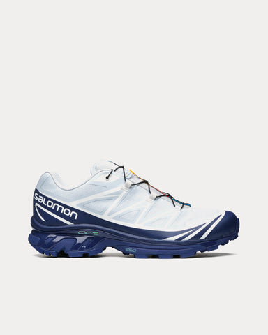 Salomon XT-6 Gore-Tex Blue Print / Heather / White Low Top Sneakers