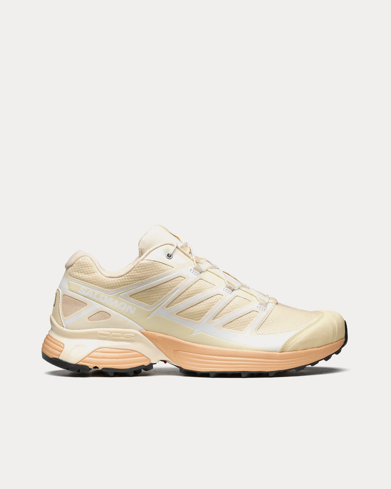 Salomon XT-Pathway Bleached Sand / Hazelnut / White Low Top Sneakers - 1