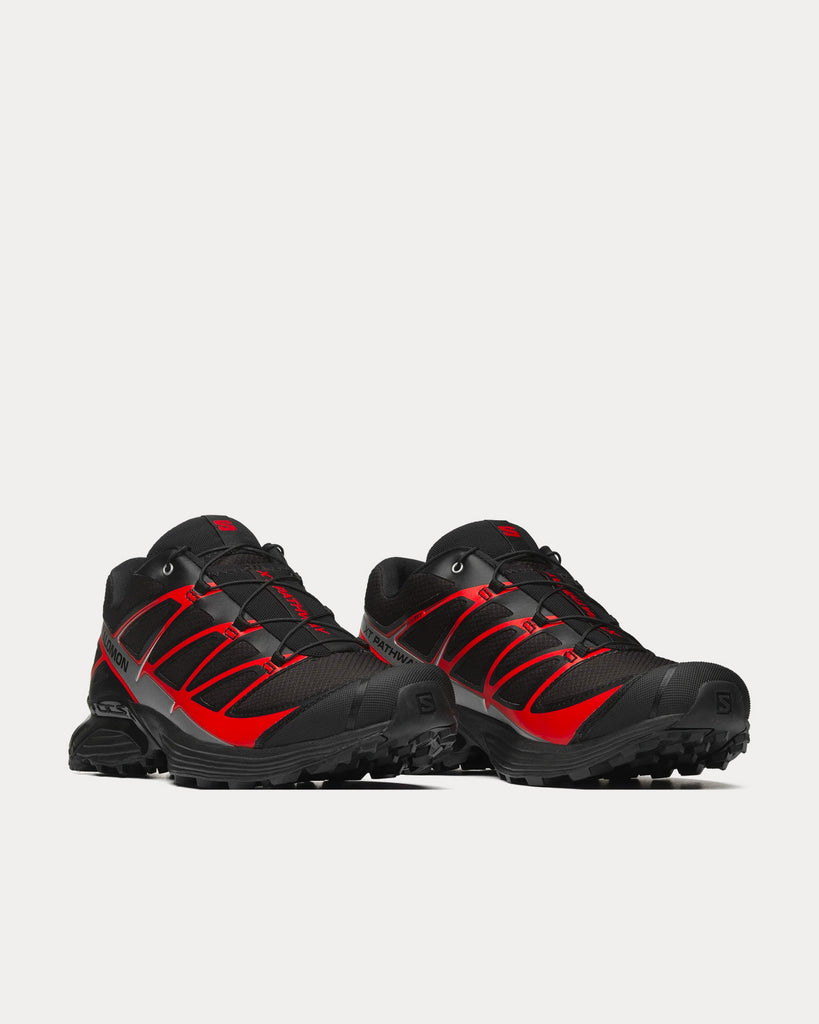 Salomon XT-Pathway Fiery Red / Black / Silver Reflective Ice Low