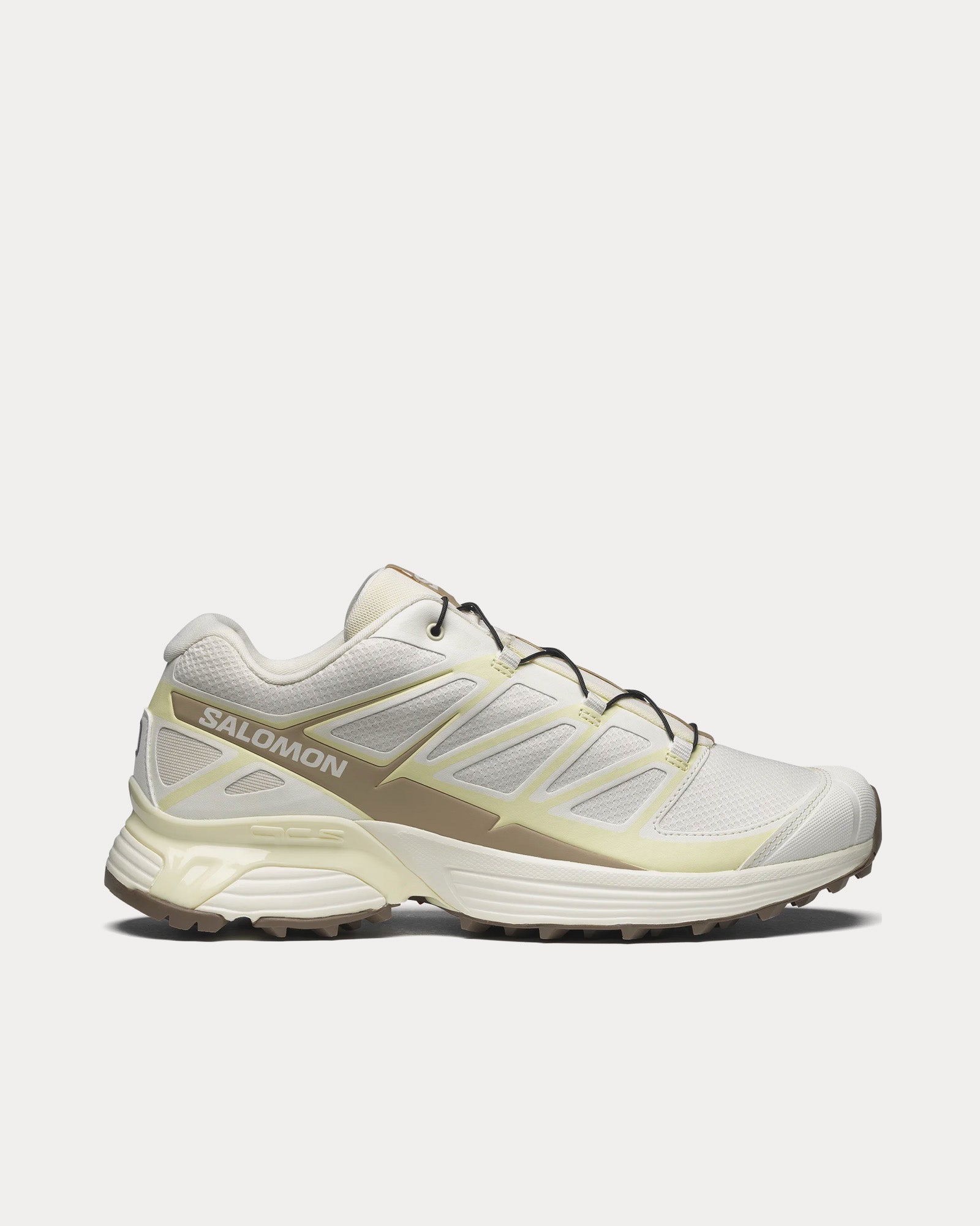 Salomon XT-Pathway Vanilla Ice / Transparent Yellow / White Pepper Low Top Sneakers - 1