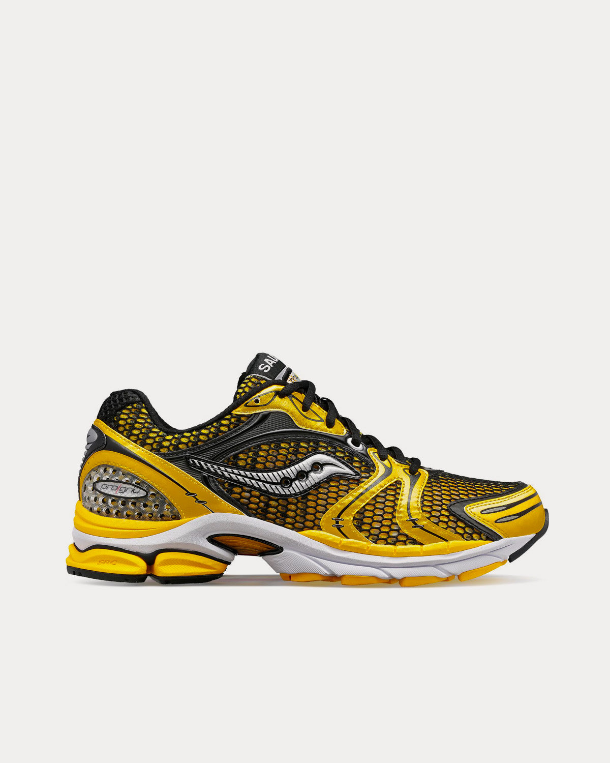 Saucony ProGrid Triumph 4 Lemon / Chrome Low Top Sneakers - 1