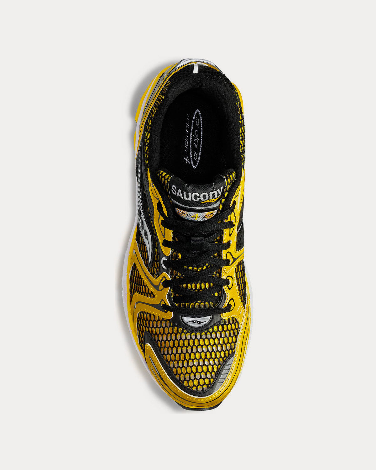 Saucony ProGrid Triumph 4 Lemon / Chrome Low Top Sneakers - 2