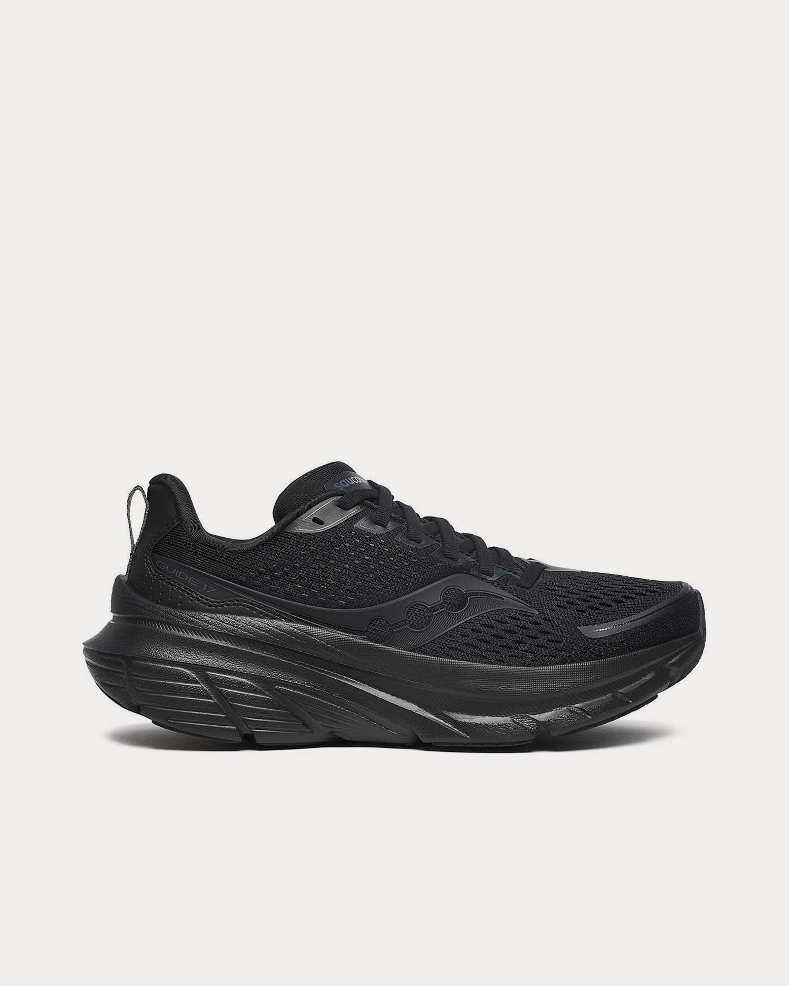 Saucony Guide 17 Black / Black Running Shoes - 1