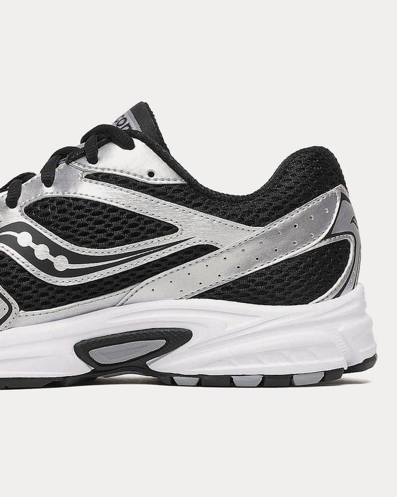 Saucony Grid Ride Millennium Black / Silver Low Top Sneakers - 4