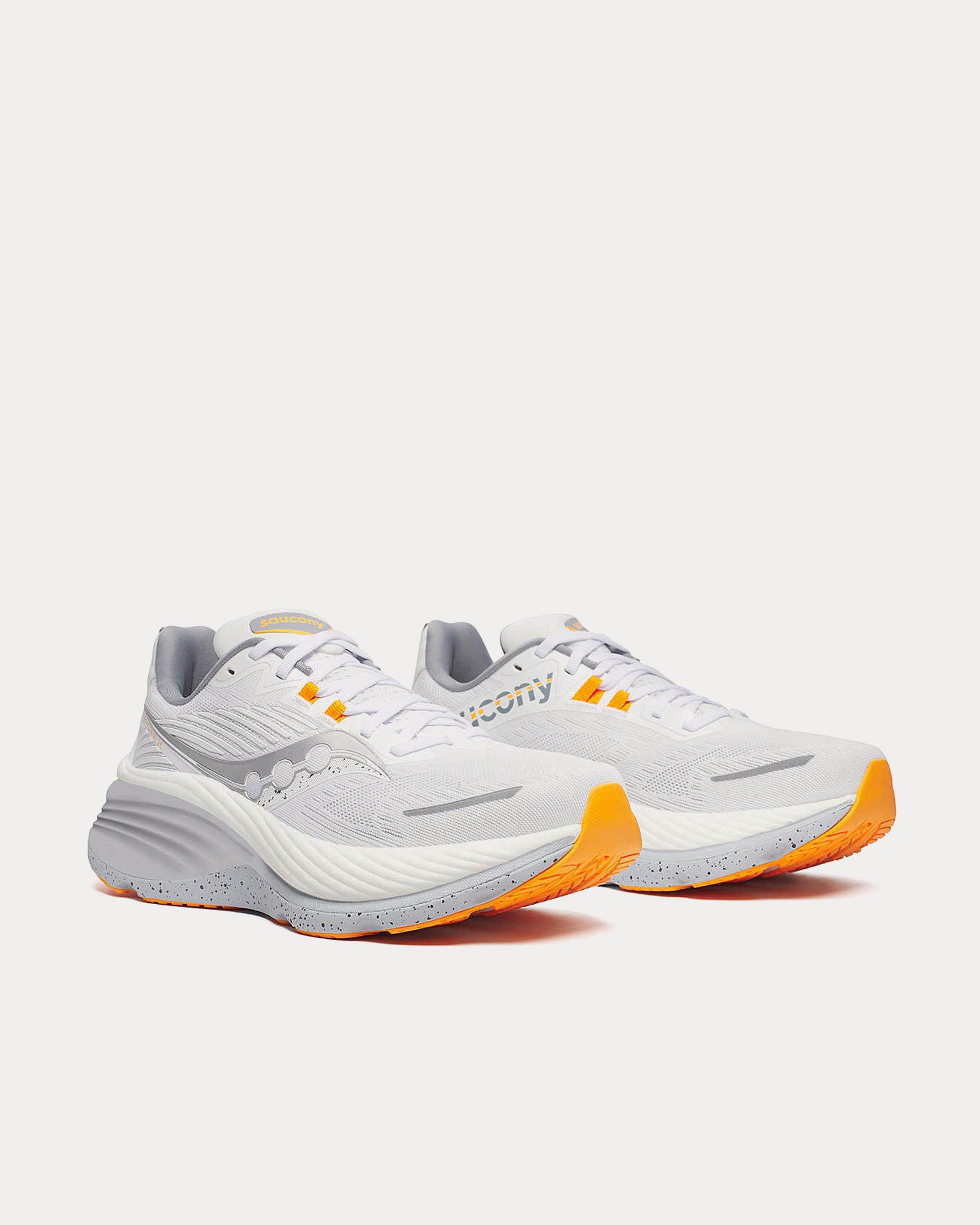 Saucony Hurricane 24 White / Cloud Running Shoes - 3