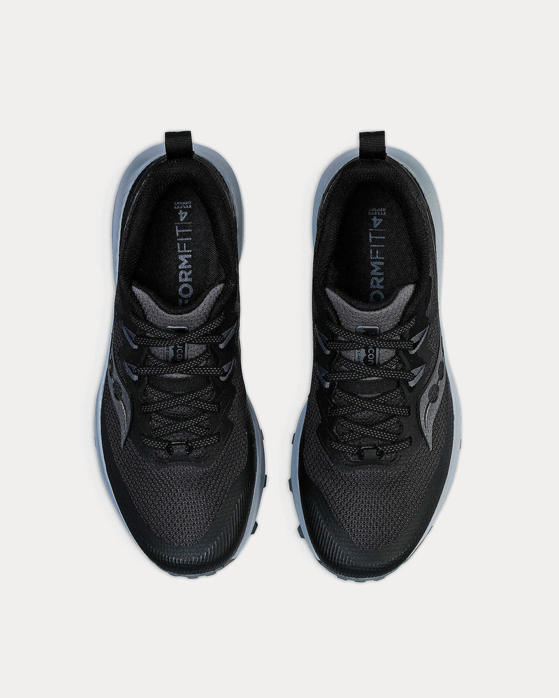 Saucony Peregrine 14 Black / Carbon Running Shoes - 2