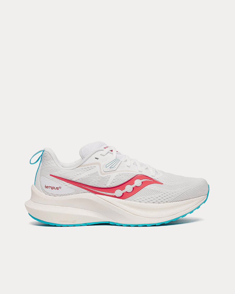 Saucony Tempus 2 White / Cayanne Running Shoes - 1